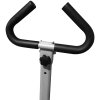HOMCOM Stepper w/ Handle Hand Grip Workout Fitness Machine For Fitness Aerobic Exercise Home Gym Grey