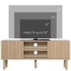 HOMCOM TV Stand Cabinet, TV Unit for TVs up to 50
