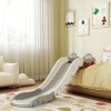 AIYAPLAY Kids Slide, Indoor Toddler Sofa Slide with Extended Length for Bed, Stairs, Easy to Assemble and Store, Grey