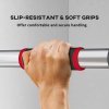SPORTNOW Pull Up Bar Doorway, No Screws Chin Up Bar, Adjustable Length (75-92cm) for Home Gym Workout, Max Load 200kg