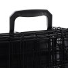 Pawhut Trapeze Collapsible Dog Pet Travel Box Cage Removable Tray 93 x 58 x 65cm