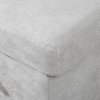 HOMCOM Sofa Bed with Storage, Convertible L Shaped Corner Sofa, 3 Seater Pull Out Sofa Bed with Reversible Chaise, Side Pockets for Living Room, Bedroom, Small Spaces, Light Grey