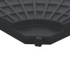 Outsunny 4 PCs 70KG Portable Round Parasol Base Umbrella Cross Stand Weights Holder Sand or Water Filled Outdoor Garden Patio Cantilever Cross Base Weight