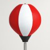 HOMCOM Punching Bag with Stand, Freestanding Boxing Set, Speed Bag with Speedball, 126-144cm Adjustable Height, Red