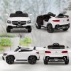 AIYAPLAY Mercedes-Benz GLC Coupe Licensed Kids Ride on Car, 12V Battery Powered Kids Electric Car with Remote Control, Soft Start, LED Light, Music, MP3, 3 Speed, for 3-6 Years, White