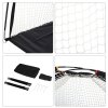 HOMCOM 2M Golf Hitting Practice Net Target Cloth For Backyard Garden Indoor & Outdoor Driving Range Chipping Net with Carry Bag for Sports Training