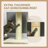 PawHut 83cm Cat Tree, Cat Tower for Indoor Cats w/ Sisal scratching posts, Enlarged Kitten Bed, Ball & String Toy - Cream