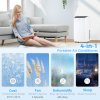 HOMCOM 14000 BTU Air Conditioning Unit, 3-in-1 Portable Air Conditioner, Dehumidifier, Fan with 3 Speeds, Sleep Mode, Remote, LED Display, 24H Timer, Window Venting Kit, Children Lock, 430 sq.ft