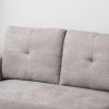 HOMCOM 3 Seater Sofa Bed, L Shaped Pull Out Sofa Bed with Storage, Convertible Click Clack Settee Sectional Sleeper Futon for Living Room, Office, Grey