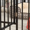 PawHut Heavy Duty Dog Playpen, 8 Panels Dog Pen, 60cm Height Pet Playpen Exercise Pen, with Door, for Small Dogs