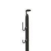 SPORTNOW Bike Rack, Vertical & Horizontal Bike Stand Bicycle Storage Stand with Adjustable Hooks, Fits 6