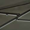 Outsunny 4.6m Large Garden Parasol Double-Sided Sun Umbrella Patio Market Canopy Shade Outdoor Grey - NO BASE