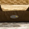 PawHut Dog Sofa Bed Pet Bed Dog Mattress with Removable Washable Cover, Anti-Slip Bottom, for Small Sized Dogs, 70L x 50W x 18Hcm - Brown