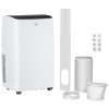 HOMCOM 14000 BTU Air Conditioning Unit, 3-in-1 Portable Air Conditioner, Dehumidifier, Fan with 3 Speeds, Sleep Mode, Remote, LED Display, 24H Timer, Window Venting Kit, Children Lock, 430 sq.ft