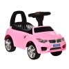 HOMCOM Ride on Car Baby Toddler Walker Foot to Floor Sliding Car Slider w/ Horn Music Working Lights Storage for 1.5 - 3 Years Old Pink