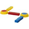 Outsunny 5 PCS Kids Stepping Stones Balance Beam w/ Non-Slip Surface and Bottom, Balance River Stones for Toddler