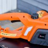 DURHAND Aluminium Chainsaw with Double Brake Protection and Blade Cover, 2000 W, 40 cm, for Wood, Trees and Branches, Orange