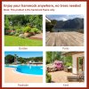 Outsunny 2.86m Universal Hammock Stand Metal Frame Garden Camping Picnic Outdoor Patio Replacement - Stand Only