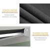 Outsunny 3 x 2.5m Electric or Manual Retractable Awning, Half Cassette, with Remote Controller, Manual Crank Handle and Aluminium Frame, Sun Canopies for Patio Deck Door Window, Grey