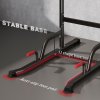 HOMCOM Power Tower Station with Dip Stand, Pull Up Bar Home Office Gym Training Workout Equipment