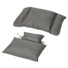 Outsunny Garden Egg Chair, Teardrop Outdoor PE Rattan Chair with Full-body Soft Padded Cushion, Mixed Grey