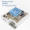 HOMCOM 5000 BTU 4-In-1 Portable Air Conditioner Unit Cooling Dehumidifying Ventilating for Room up to 18m², with Fan, Remote, 24H Timer, Window Mount Kit, R290, A Energy Efficiency