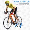 HOMCOM Indoor Bike Trainer, Foldable Turbo Trainer Bike Stand with 8 Level Magnetic Resistance, for 650C, 700C or 26