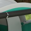 Outsunny 2 Room Camping Tent for 3 Man, 3000mm Waterproof Family Tent with Sewn-in Groundsheet, Portable with Carry Bag, for Fishing Hiking Festival, Green