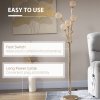 HOMCOM 5-Light Upright Floor Lamps for Living Room with Lampshade, Modern Standing Lamp for Bedroom, Bulb not Included, Silver