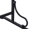 HOMCOM Pull Up Station with Dip Station and Push-up Stand, Height Adjustable Power Tower, Free Standing Pull Up Bar for Home Gym