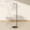 HOMCOM Floor Lamp for Living Room, 66
