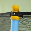 HOMCOM 4.6FT Kids Trampoline with Safety Enclosure, 55