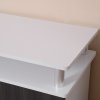 HOMCOM TV Cabinet Unit for TVs up to 50'' with Storage Shelf and Cupboards, Living Room Entertainment Center Media Console