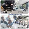 HOMCOM Rubber Dumbbell Sports Hex Weights Sets Home Gym Fitness Hexagonal Dumbbells Kit Weight Lifting Exercise (2 x 4kg)