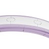 SPORTNOW Smart Weighted Hula Hoop for Adults, Hula Ring with 16 Detachable Knots, 360 Auto-Rotating Ball and Digital Counter, Massage Hula Circle For Weight Loss, Purple