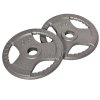 HOMCOM Set of 2 Cast Iron Weight Plates for 2