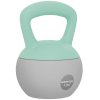 SPORTNOW Soft Kettlebell, 12kg Kettle Bell with Non-Slip Handle for Home Gym Weight Lifting and Strength Training, Grey and Green