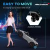 AIYAPLAY McLaren 765LT Licensed Electric Car for Kids with Butterfly Doors, 12V Kids' Electric Ride on with Remote Control, Transport Wheels, LED Lights, MP3 Music, Horn, for 3-6 Years, Grey