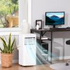 HOMCOM 7000 BTU Portable Air Conditioner for Cooling Dehumidifier Fan, Air Conditioning Unit for Room up to 26m², with Remote, 24H Timer, Window Mount Kit, R290, A Energy Efficiency, 785W