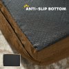 PawHut Dog Sofa Bed Pet Bed Dog Mattress with Removable Washable Cover, Anti-Slip Bottom, for Large Sized Dogs, 120L x 80W x 22Hcm - Brown