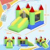 HOMCOM Kids Bouncy Castle Inflatable Bouncer Bounce House and Slide Inflatable Jumper with Blower