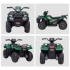 HOMCOM 12V Electric Quad Bike for Kids, Ride-On Car w/ Forward, Reverse Functions, Music, LED Headlights, for Ages 3-5 Years - Green