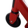 HOMCOM Street Stunt Scooter Intermediate and Beginner Freestyle Tricks Scooters For 14+ Teens Adult w/ Rear 10cm Wheel & Brake - Red