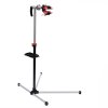 HOMCOM Bike Repair Stand Workstation, Bicycle Maintenance Workstand, Height Adjustable, with Tool Tray & 360 Rotating Adjustable Clamp for Home Mechanic Workshop