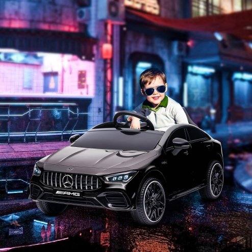 AIYAPLAY Mercedes Benz Licensed 12V Electric Car for Kids, Kids