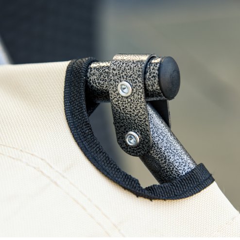 Outsunny 2 in 1 Folding Sun Lounger Reclining Garden Chair with 2-Level Adjustable Backrest, Outdoor Zero Gravity Recliner Garden Chair with Head Pillow and Armrests, Beige