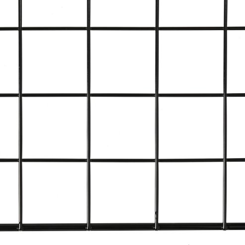 PawHut Heavy Duty Pet Dog Car Barrier Adjustable Ventilated Mesh Wire Guard Auto Vehicle Fence Protector SUVs Black 91-152 cm