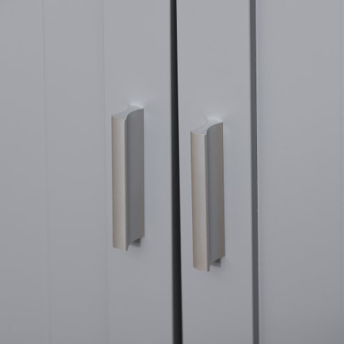 PawHut Wooden Cat Litter Box Enclosure Furniture with Adjustable Interior Wall & Large Tabletop for Nightstand, Grey