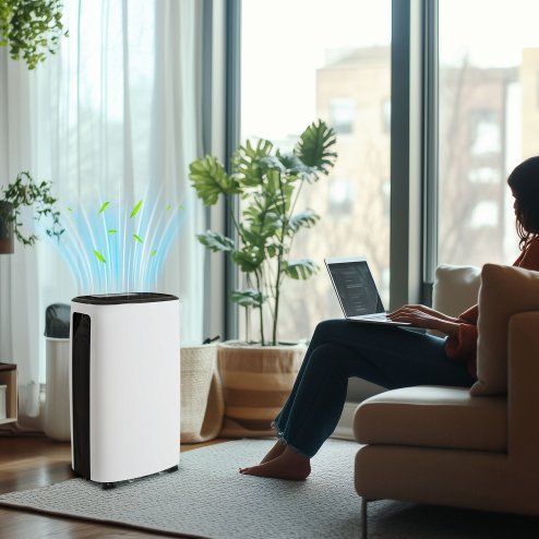 HOMCOM 16L/Day Dehumidifier with 3.7L Water Tank, 24H Timer On/Off, Digital Humidity Display, Dehumidifier for Home Damp, Bedroom, Condensation, Mould, Laundry Drying, White
