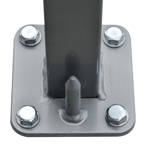 Outsunny 6 x 2m Retractable Sun Side Awning Screen Fence Patio Garden Wall Balcony Screening Panel Outdoor Blind Privacy Divider - Grey